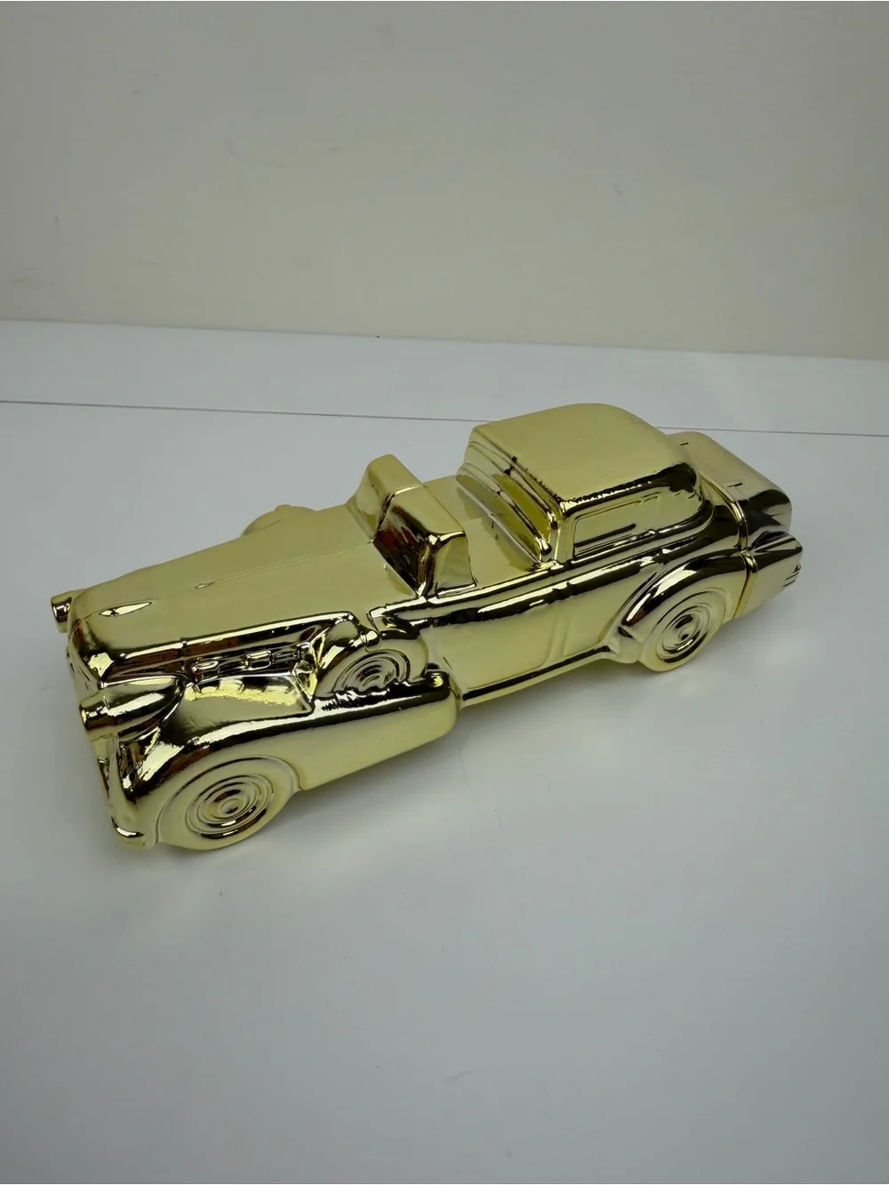 Vintage Avon Solid Gold Cadillac Excalibur After Shave Decanter 6oz Original Box